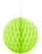 Lime Grøn Honeycomb Ball VÆLG STØRRELSE 10-20 cm