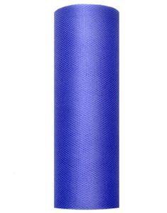 MØRKEBLÅ Bordløber i Tyl 15 cm x 9 meter