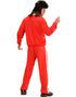 Rød 80’er Grilldress Herrekostume