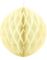 Lys Gul Honeycomb Ball VELG STØRRELSE 10-40 cm