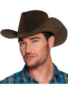 Brun Cowboyhat i God Kvalitet