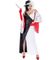 Cruella de Vil Inspireret Kostume med Kappe