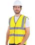 Gul Refleksvest - Kostymevest - S/M