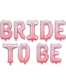 Bride to Be- Rosa Folieballonger 350x45 cm