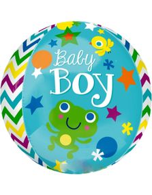 Baby Boy Orbz / Ballonboble Folieballon 38 cm