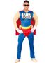 Simpsons inspireret Duffman Herrekostume 3 Dele