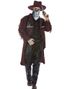 Deluxe Dark Spirit Western Cowboykostyme til Mann - Strl L