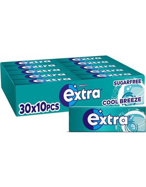 30 stk Extra Cool Breeze tyggegummipakker - Hel æske 420 gram