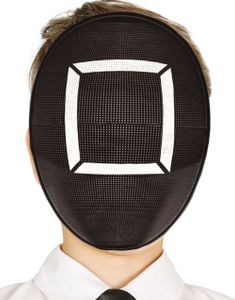 Gamer Mask Square - Squid Game Inspirert Maske til Barn