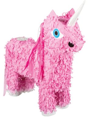 Pink Enhjørning Pinata 47x39 cm