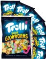 24 stk Trolli Sour Glowworms - Sur Vingummi - Hel Kasse