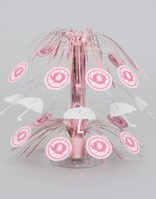 Borddekoration 21,5 cm - Babyshower Pink Elephant