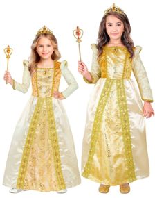 Middelaldersk Dronningkostyme til Jente