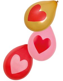 6 stk 25 cm Balloner - Love You