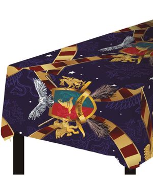 Harry Potter Inspirert Plastduk med Galtvort motiv 137x274 - Magical School