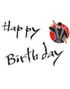 Happy Birthday Ninja Banner 120 cm - Ninjafest