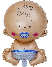 Baby Folieballon - Dreng 47x71 cm