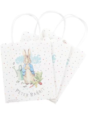6 stk Peter Rabbit Godteposer/Partybags - Lisensiert