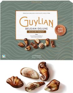 Guylian The Original - Belgisk Luksus Sjokoladekonfekt med Hasselnøttfyll 584 gram