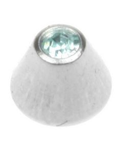 Pointing Aqua - 3 mm Stålkugle