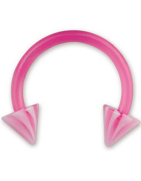 Storm Pink - 1,2 x 10 mm Øjenbrynspiercing