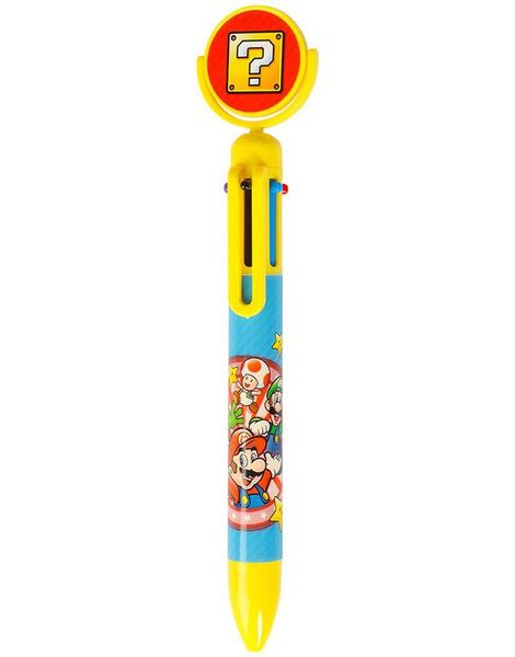 Super Mario Kulepenn med 6 Farger