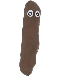 1stk Poop Formet Stressball med Øyne