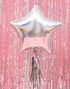 Iriserende Stjerneformet Folieballon 48 cm
