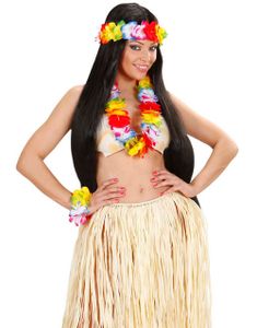 Aloha Hawaii Krans Sæt - 3 Dele