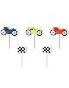 5 stk Kakelys med Racing Motiv