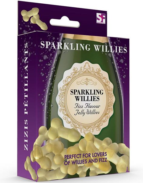 Eske med Prosecco Willies - Penisformet Vingummi med Proseccosmak 120 gram