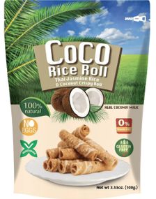 1779235200_6Coco Rice & Coconut Crispy Rolls - Kokosruller med Sesam og Jasminris 100g (Thailand)