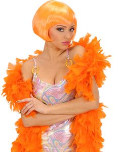 Fjer Boa - Orange