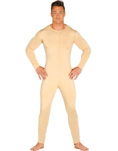 Hudfarvet Jumpsuit/Bodysuit til Mand