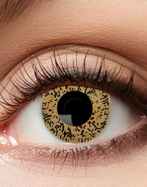 Golden Sparkle - Guldfarvet FX Linser