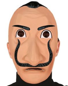 Salvador Dali Maske i Tynn Plast