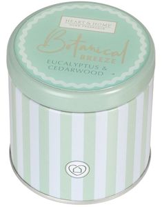 Heart & Home Botanical Breeze - Lite Duftlys i Tinnboks