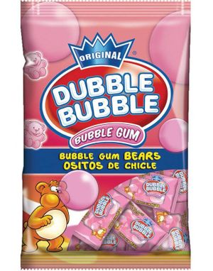 Dubble Bubble Bubblegum Bears - Jordbær Tyggegummibjørner 85 gram