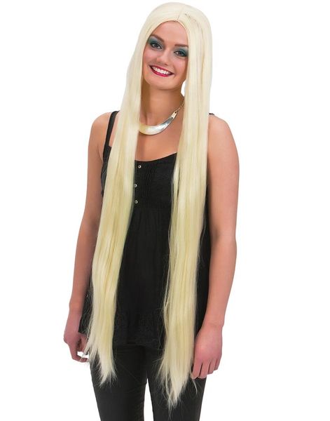 Super Lang Blond Paryk