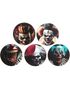 10 stk Killer Clown Bordkonfetti i Tre 5 cm