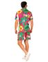 Tropisk Rosa Hawaii Skjorte og Shorts