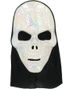Perle Blank Skjellet Maske med Hette