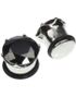 Bright Black Diamond Piercing Plug