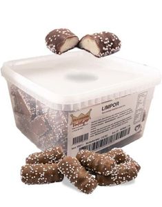 1,2 kg Franssons Konfektyrer Chokladlimpor - Skum med Sjokoladetrekk og Strøssel