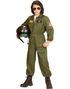 Top Gun Inspireret Børnekostume til Dreng