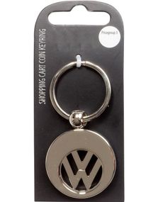 Sølvfarget Volkswagen Nøkkelring