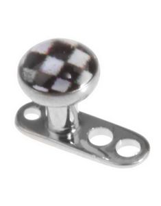 Skak Mønster Dermal Anchor - 1,6 x 2,5 mm