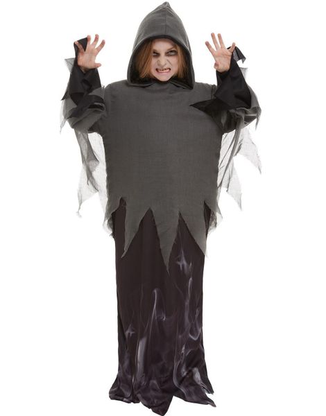 Spøgelse / Reaper Kostume til Børn