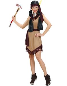 Månedråbe - Kvindelig Indianer Kostume