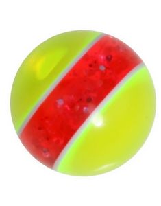 Gul og Rosa 6 mm Akrylkugle til 1,6 mm stang